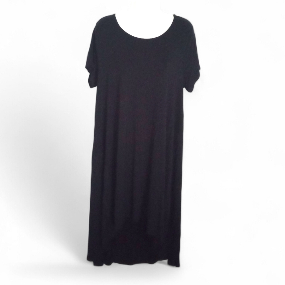 New Philosophy Dress Hi Low Black Size XL NWT